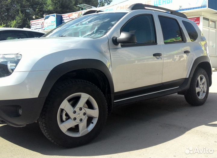 Накладки Renault Duster на арки 2015-2020