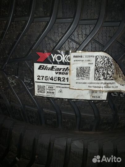 Yokohama BluEarth Winter V905 275/45 R21 и 315/40 R21