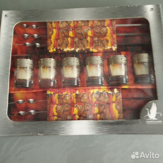 Мужской подарочный набор шампура