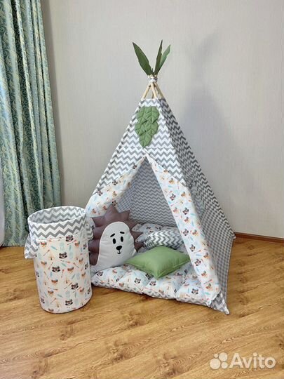 Детская палатка вигвам комплект