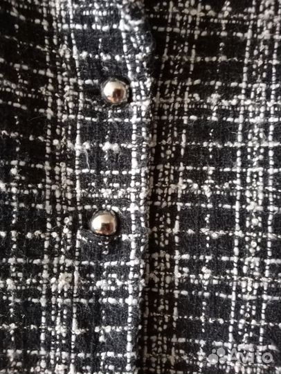 Твидовый пиджак/жакет 46-48