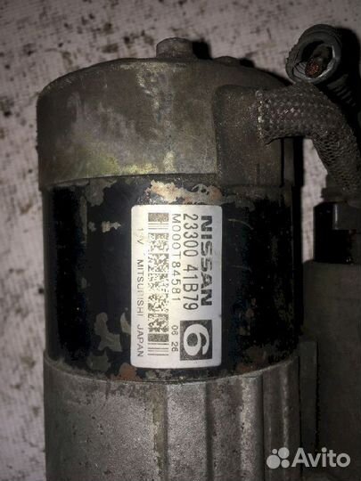 Стартер Nissan Cube AZ10 2330041B79