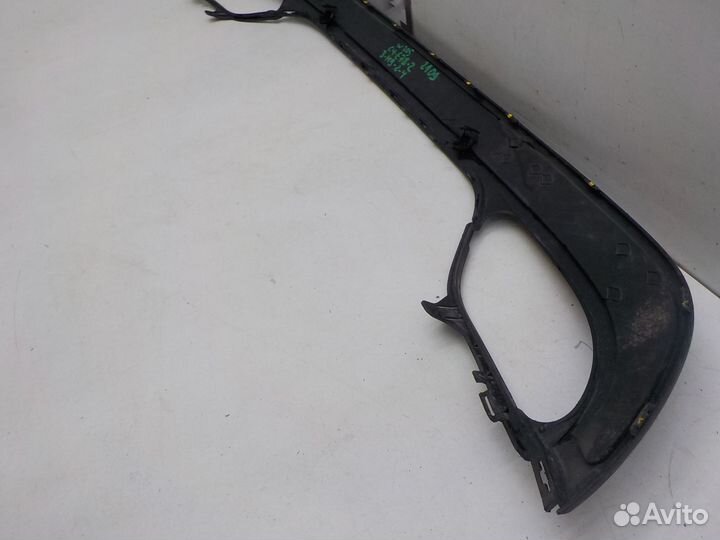 Спойлер (нижняя часть) бампера заднего Mercedes-Be