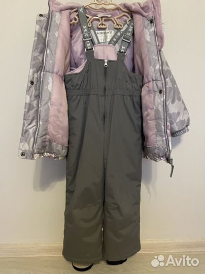 Зимний костюм kerry 110 для девочки+сапожки