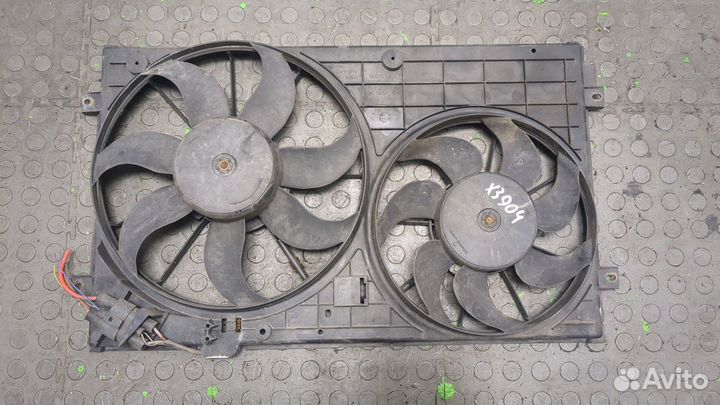 Вентилятор радиатора Volkswagen Touran, 2006