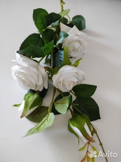 Искусственные цветы розы