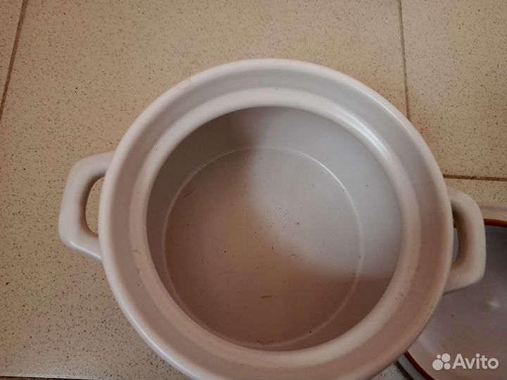 Кастрюля керамическая