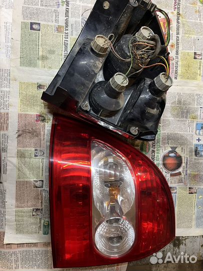 Задние фонари priora