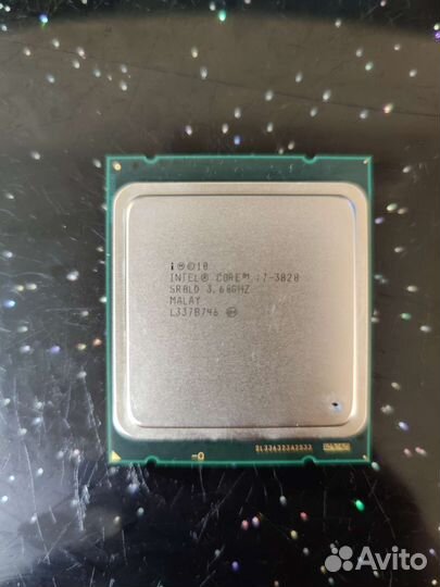 Процессор intel core i7 3820