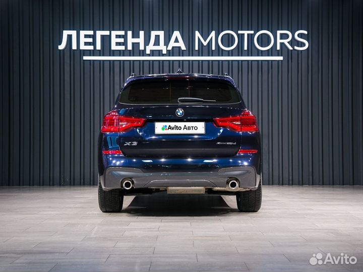 BMW X3 2.0 AT, 2018, 120 365 км