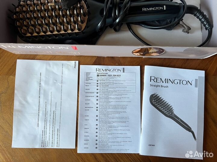 Remington расческая выпрямитель электрическая