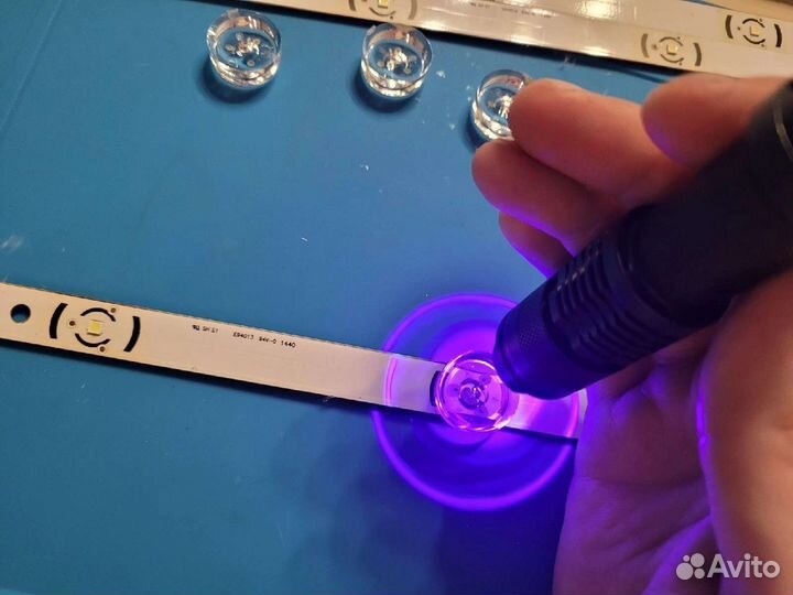 Ремонт телевизоров, замена подсветки LED