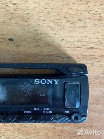 Паненель на автомагнитолу sony CDX-G2000UE-scrl