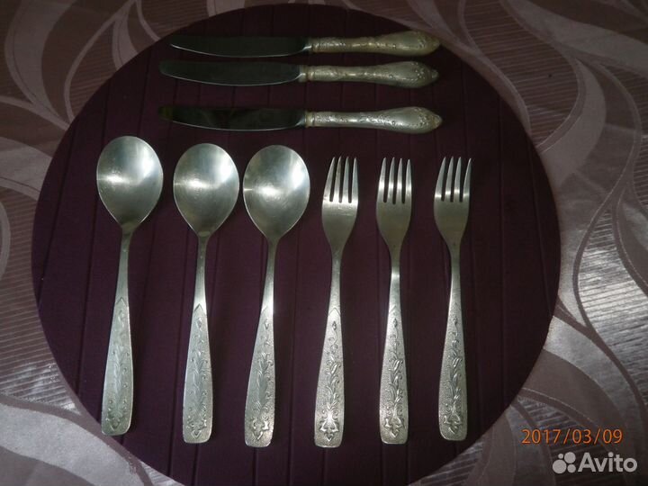 Мельхиоровые наборы