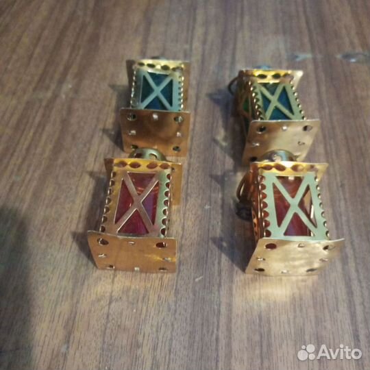 Фонарики от гирлянды СССР Золотой фонарик