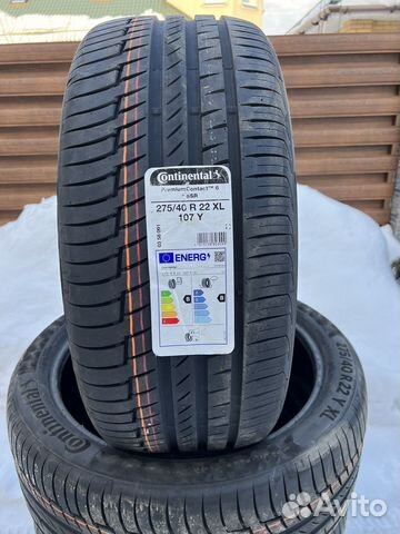 Continental PremiumContact 6 SSR 315/35 R22 и 275/40 R22 111Y