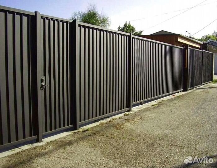 Откатные ворота в наличии