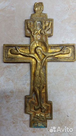 Крест киотный Распятие Христово