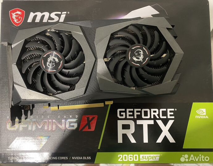 Видеокарта rtx 2060 super 8gb msi