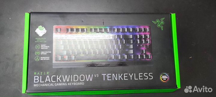 Клавиатура механическая Razer blackwidow v3 tkl