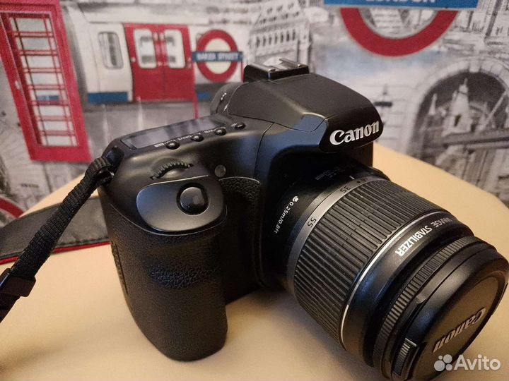 Зеркальный фотоаппарат Canon 40D + 18-55