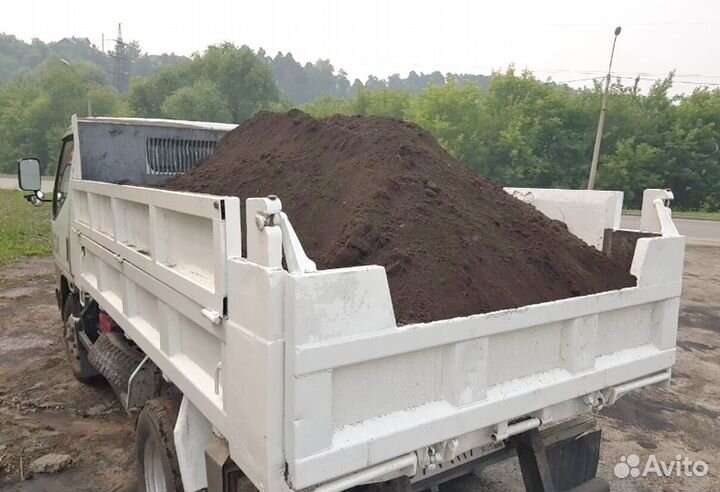 Чернозем, грунт, земля с доставкой