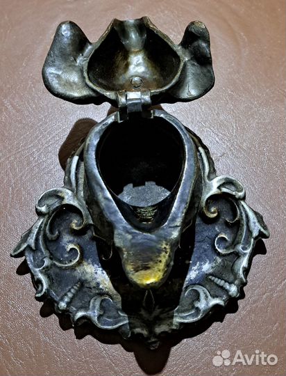 Пепельница Голова Собаки, силумин, СССР