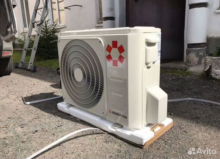 Сплит система с установкой