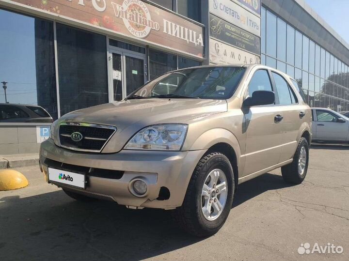 Kia Sorento 2.4 МТ, 2005, 215 000 км