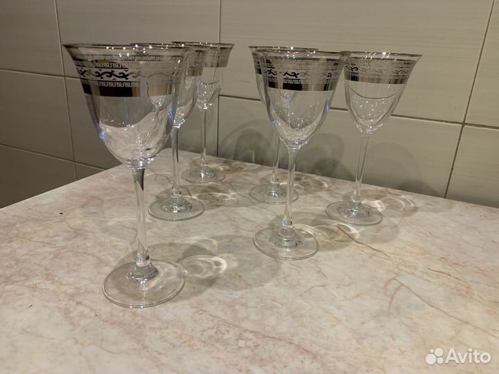 Фужеры богемия