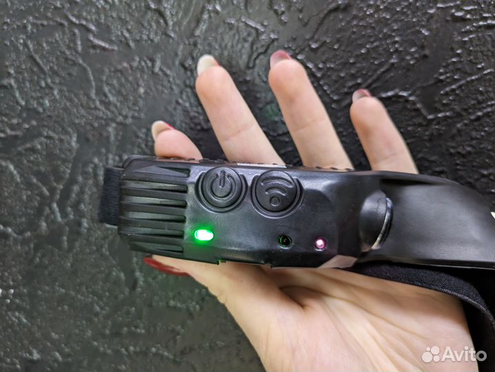 Фонарь налобный 2в1 Headlamp