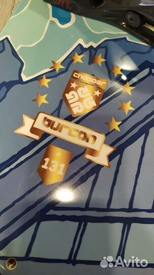 Сноуборд Burton Chopper/крепления Burton freestyle