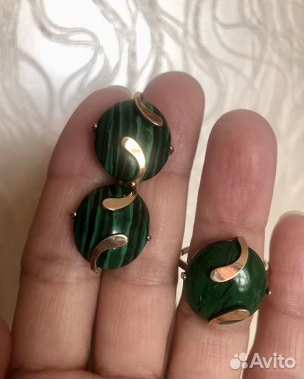 Серебряный комплект