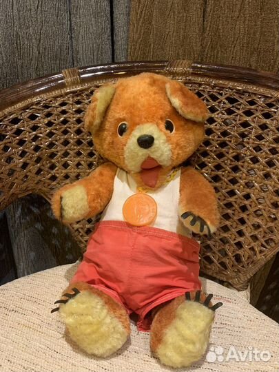 Игрушка СССР медведь