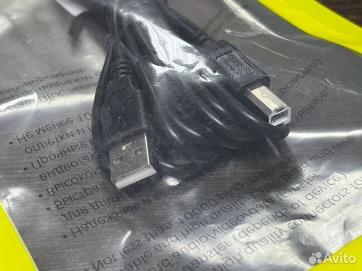 Кабель для принтера 3м USB Type-B