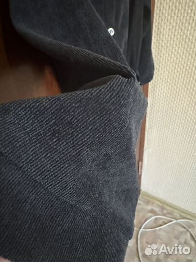 Платье рубашка женское велюровое