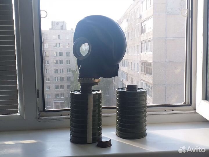 Противогаз гп-5 СССР с фильтрами