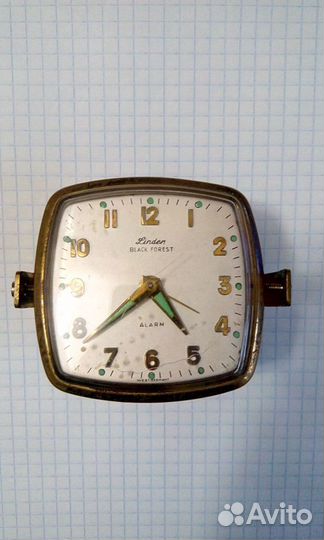 Будильник Linder Black Forest середины 20 века