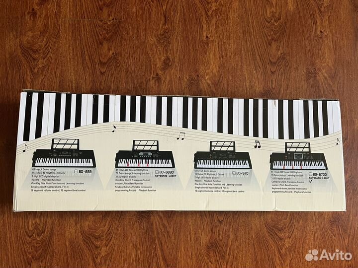 Синтезатор Music Station BD-670D