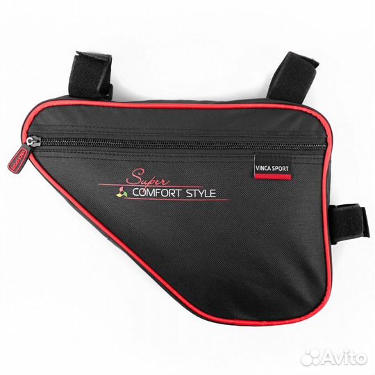 Велосумка под раму карман для телефона внутри сумк