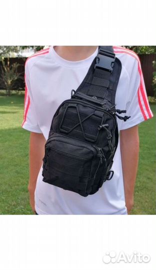 Тактическая сумка через плече