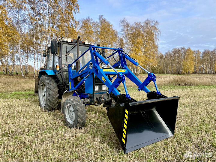 Фронтальный погрузчик (пку-0.8, кун) 