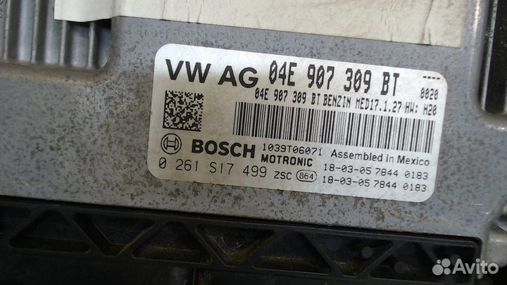 Блок управления двигателем Volkswagen Jetta 7 2018