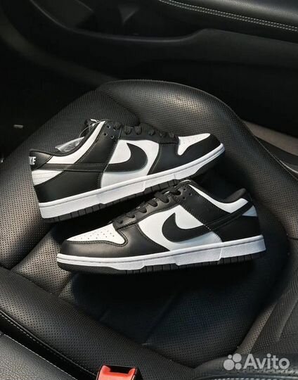 Кроссовки Nike Dunk Low Black White