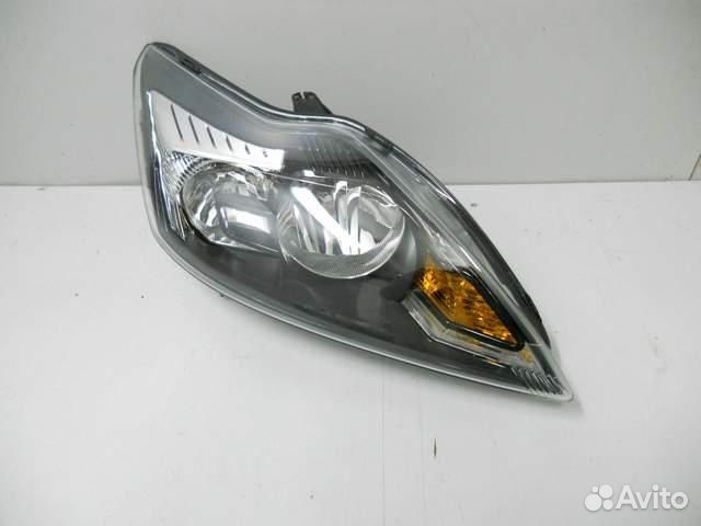 Фара Ford Focus 2 Форд Фокус 2008-2011 черная