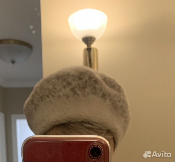 Берет женский утепленный