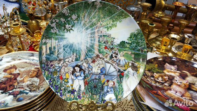 Тарелка майский рассвет Wedgwood Англия