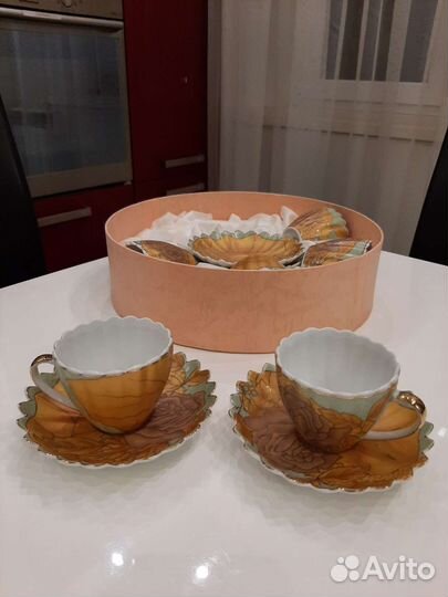 Кофейный набор, фарфор