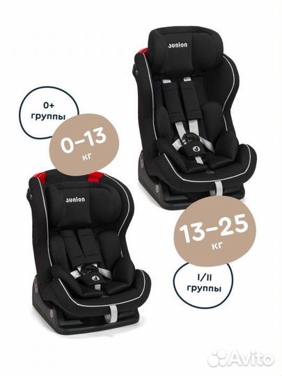 Детское автокресло от 0 до 25 кг Новое
