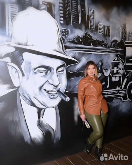 Граффити, роспись стен, художник